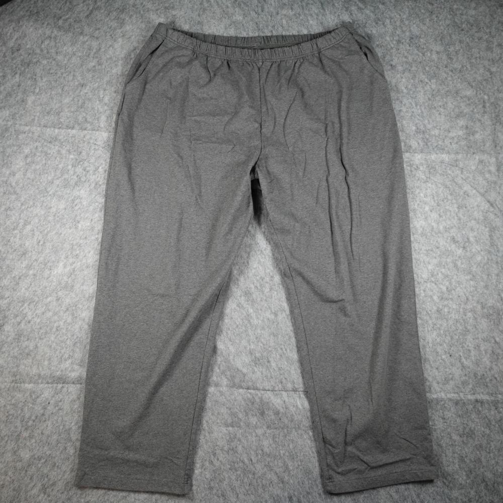 LL Bean Pants Women 3X Gray Perfect Fit Original Tapered Leg Pull On Comfort